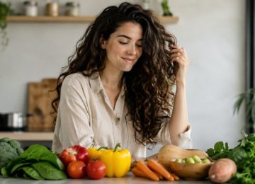 ירקות בריאים לשיער